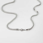 Neo Square Silver Chain