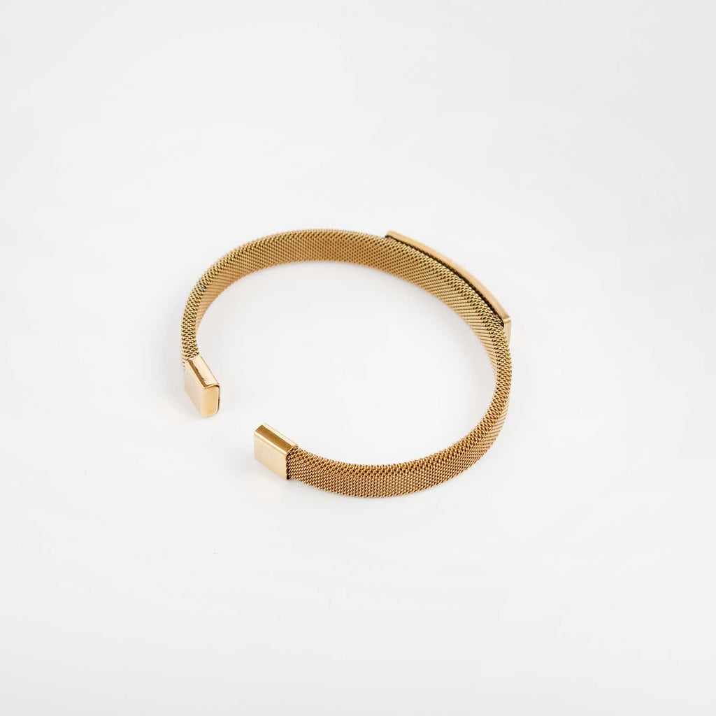 Om Gold Cuff
