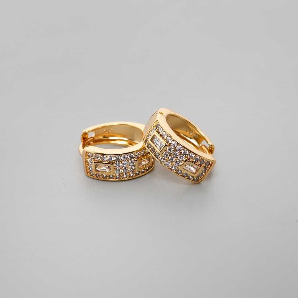 Diamond Row Earring