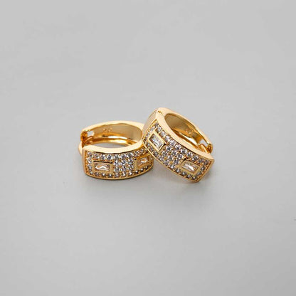 Diamond Row Earring