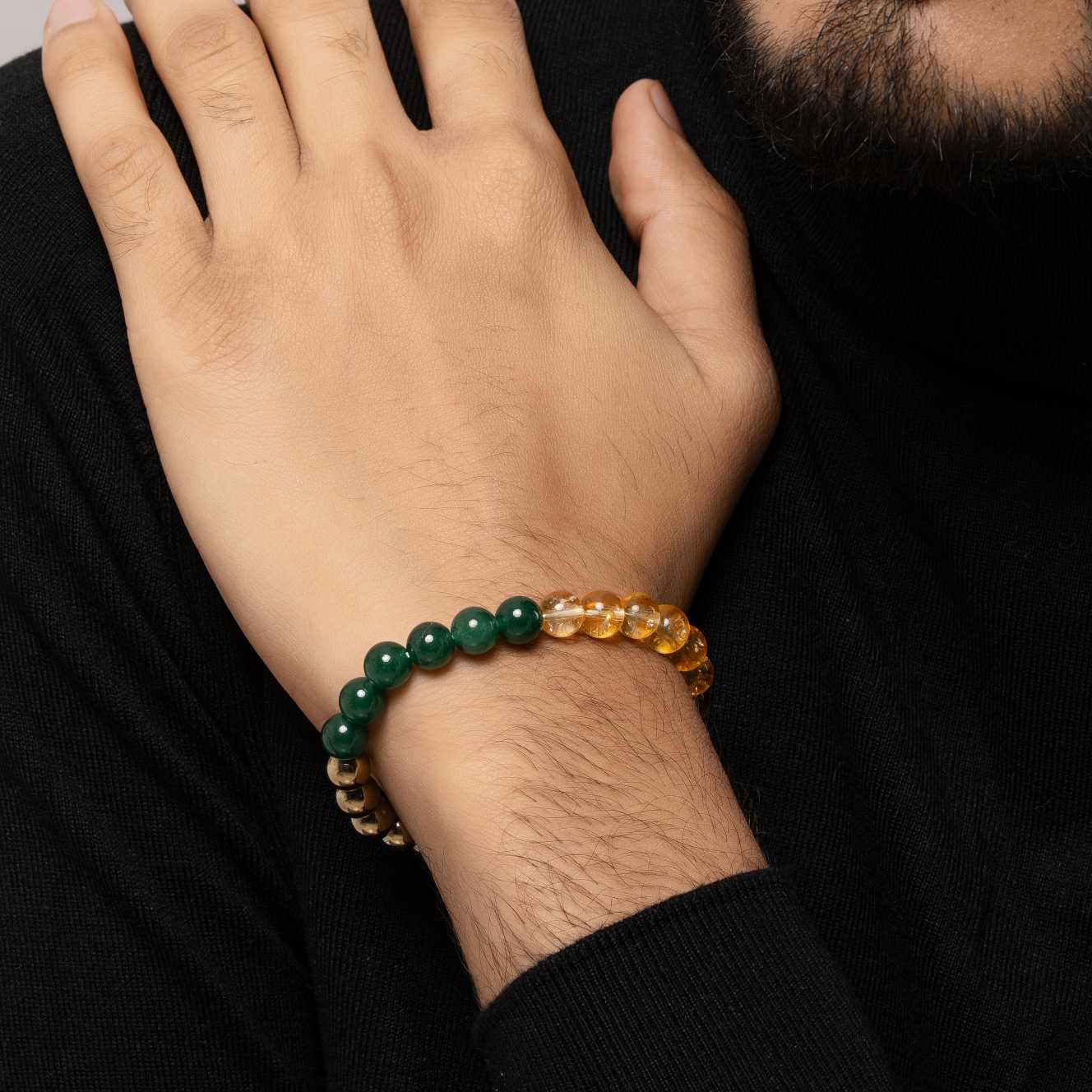 Agate Tiger Bracelet