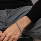Noble Silver Link Bracelet