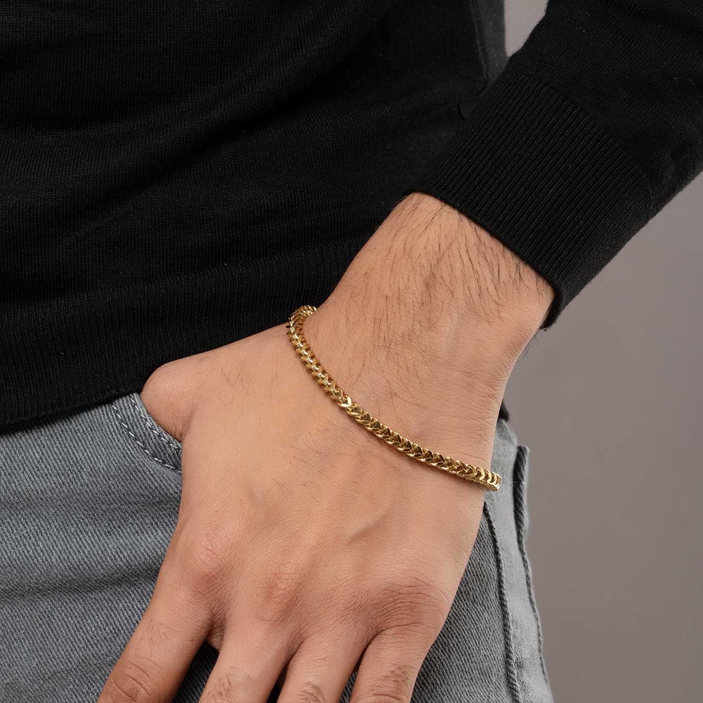 Linkora 18K Gold Plated Bracelet