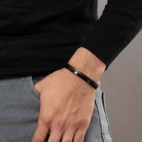 Dual Finish Black Kada