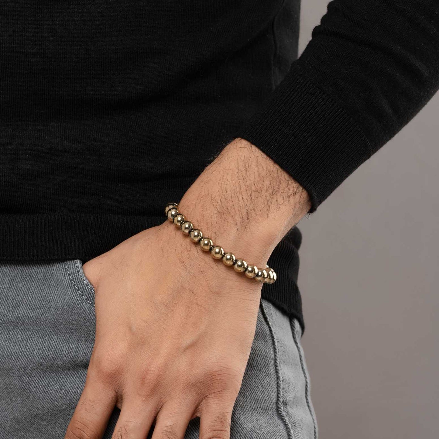 Gold Hematite Bracelet