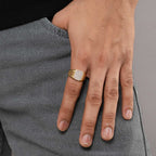 Diamond Grid Ring