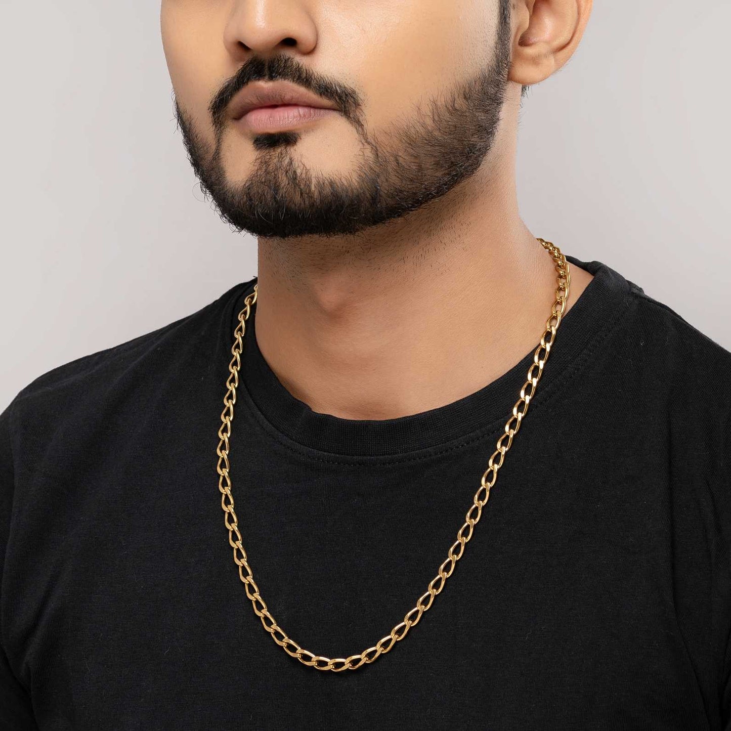 Alfa 18K Gold Plated Chain