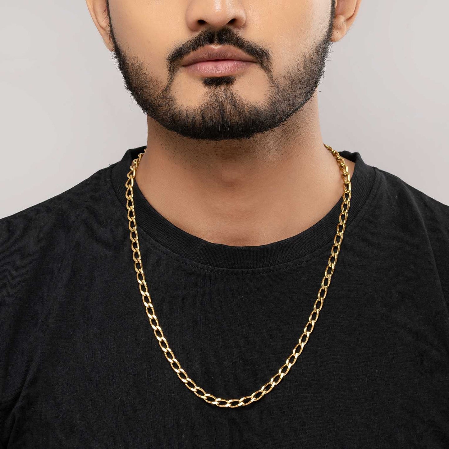 Alfa 18K Gold Plated Chain