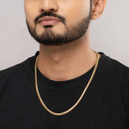 Classic Snake 18K Gold Plated Chain