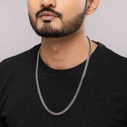 Miami Cuban Silver Chain