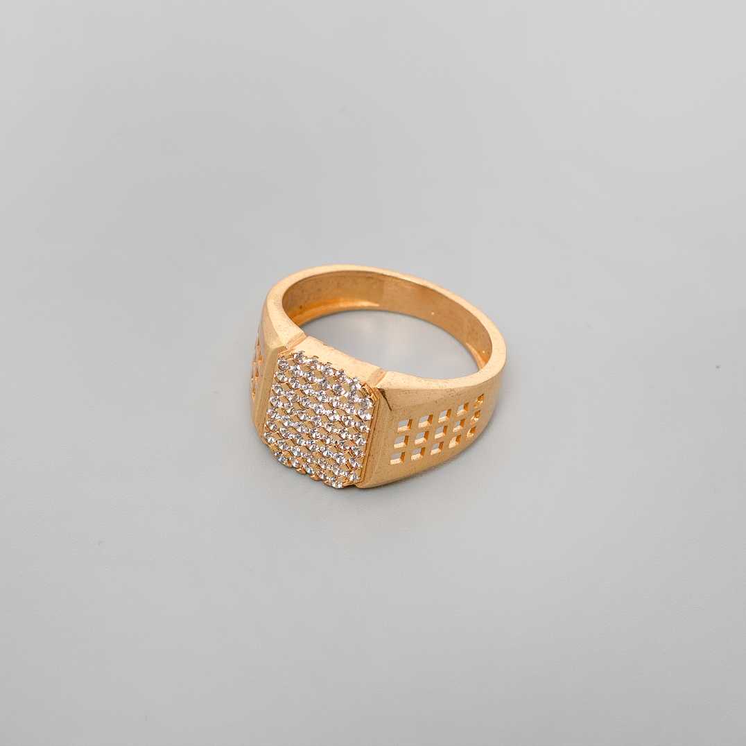 Diamond Grid Ring