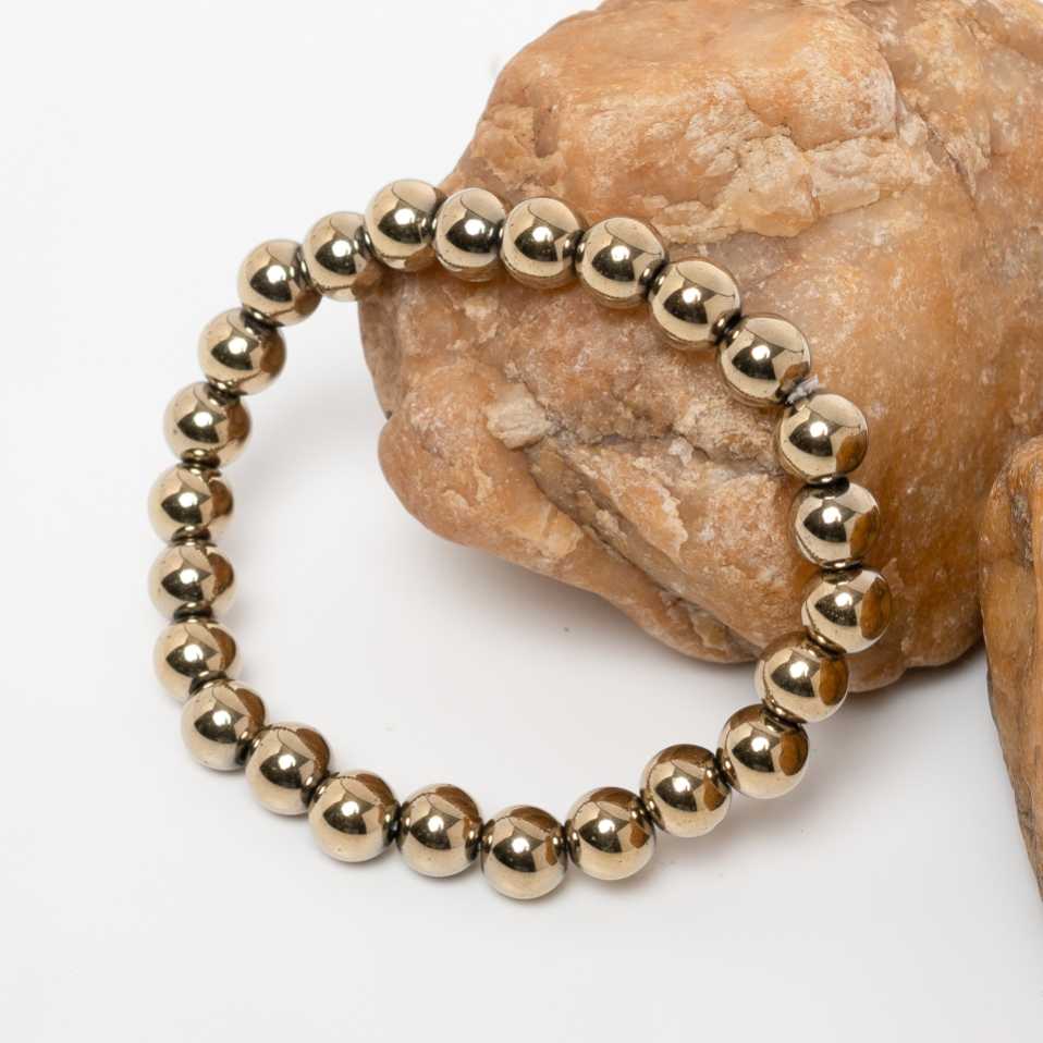 Gold Hematite Bracelet