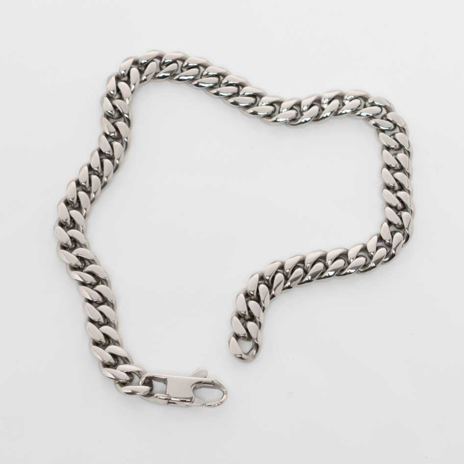 Noble Silver Link Bracelet