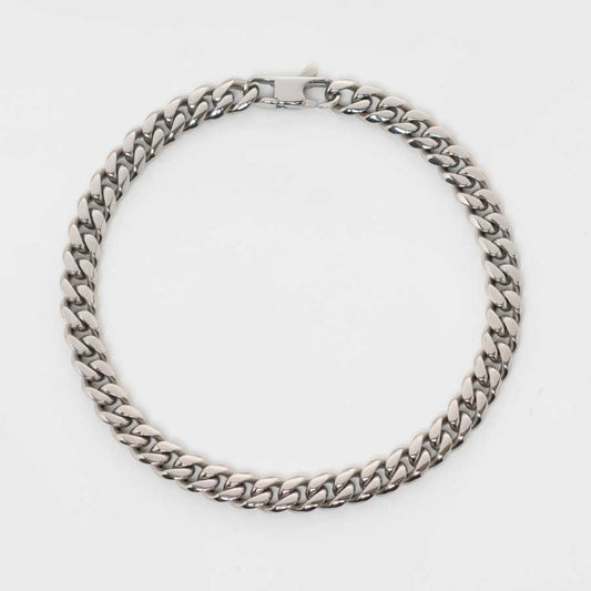 Noble Silver Link Bracelet