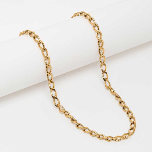 Alfa 18K Gold Plated Chain
