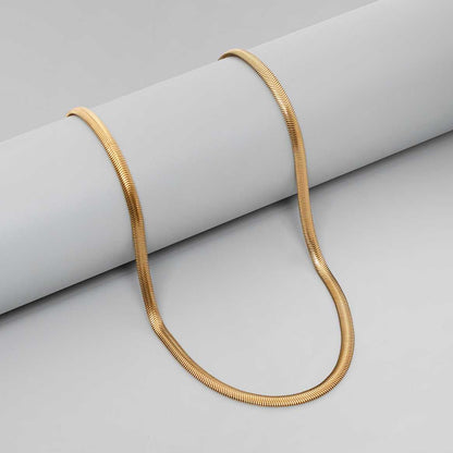 Classic Snake 18K Gold Plated Chain