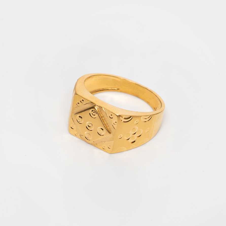 Golden Mark Ring