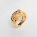 Gold Sovereign Ring
