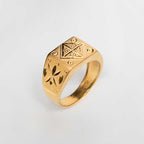 Gold Sovereign Ring