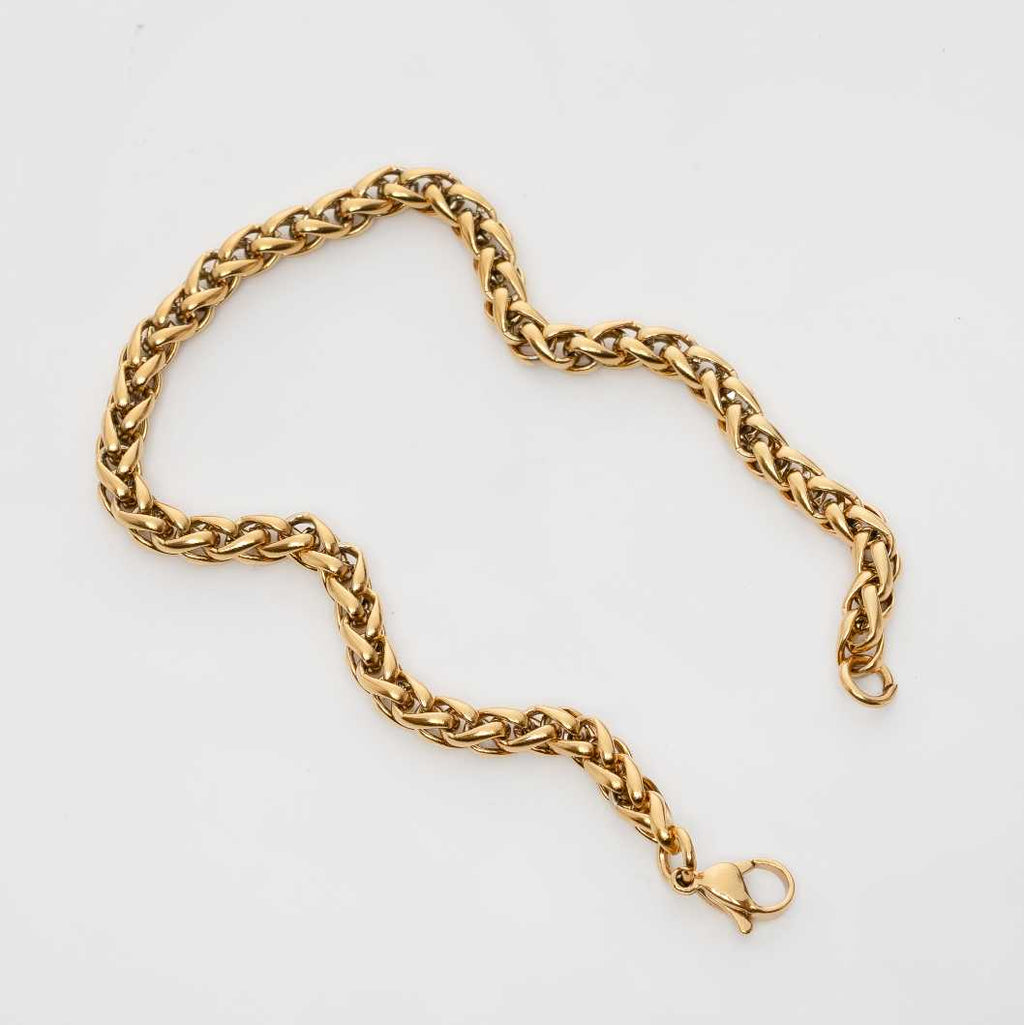 Warrior 18K Gold Plated Bracelet