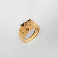 Golden Mark Ring