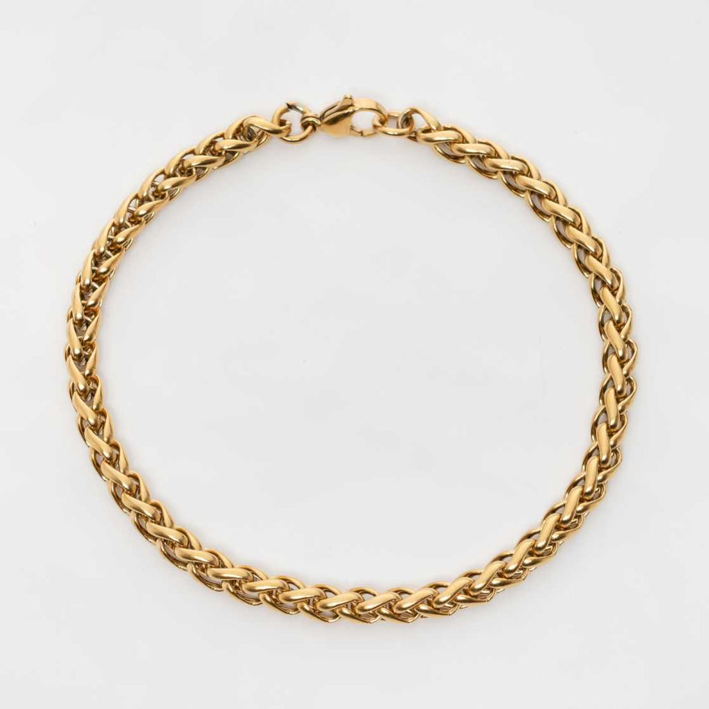 Warrior 18K Gold Plated Bracelet