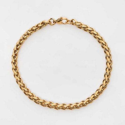 Warrior 18K Gold Plated Bracelet