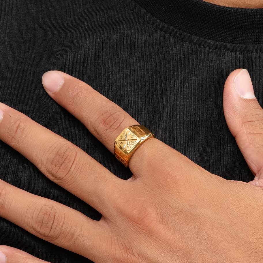 Luxe Pattern Ring