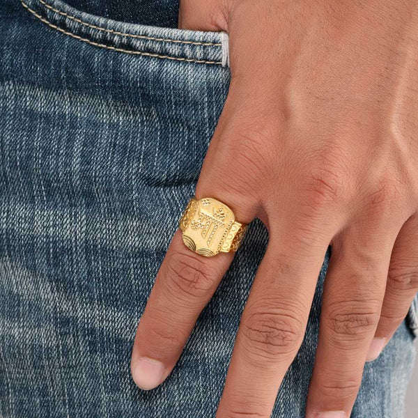 Maa Gold Ring