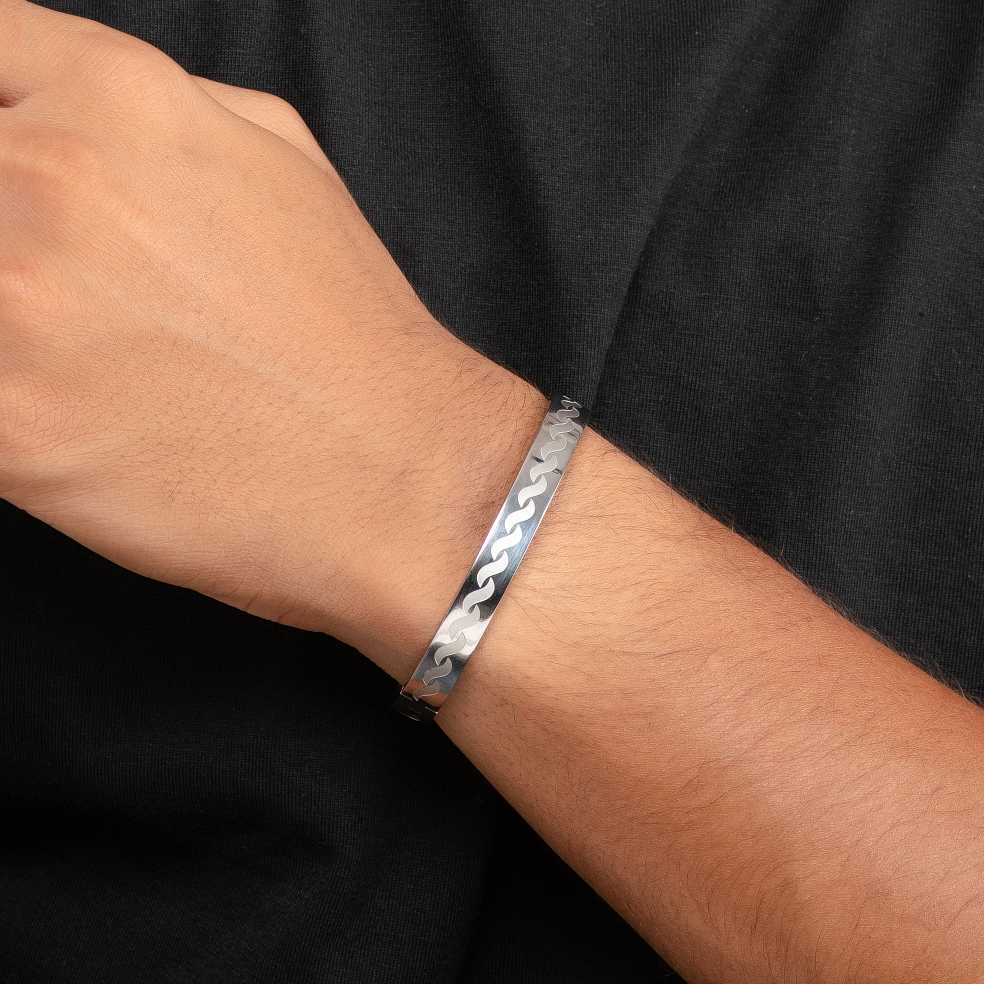 Silver Link Kada
