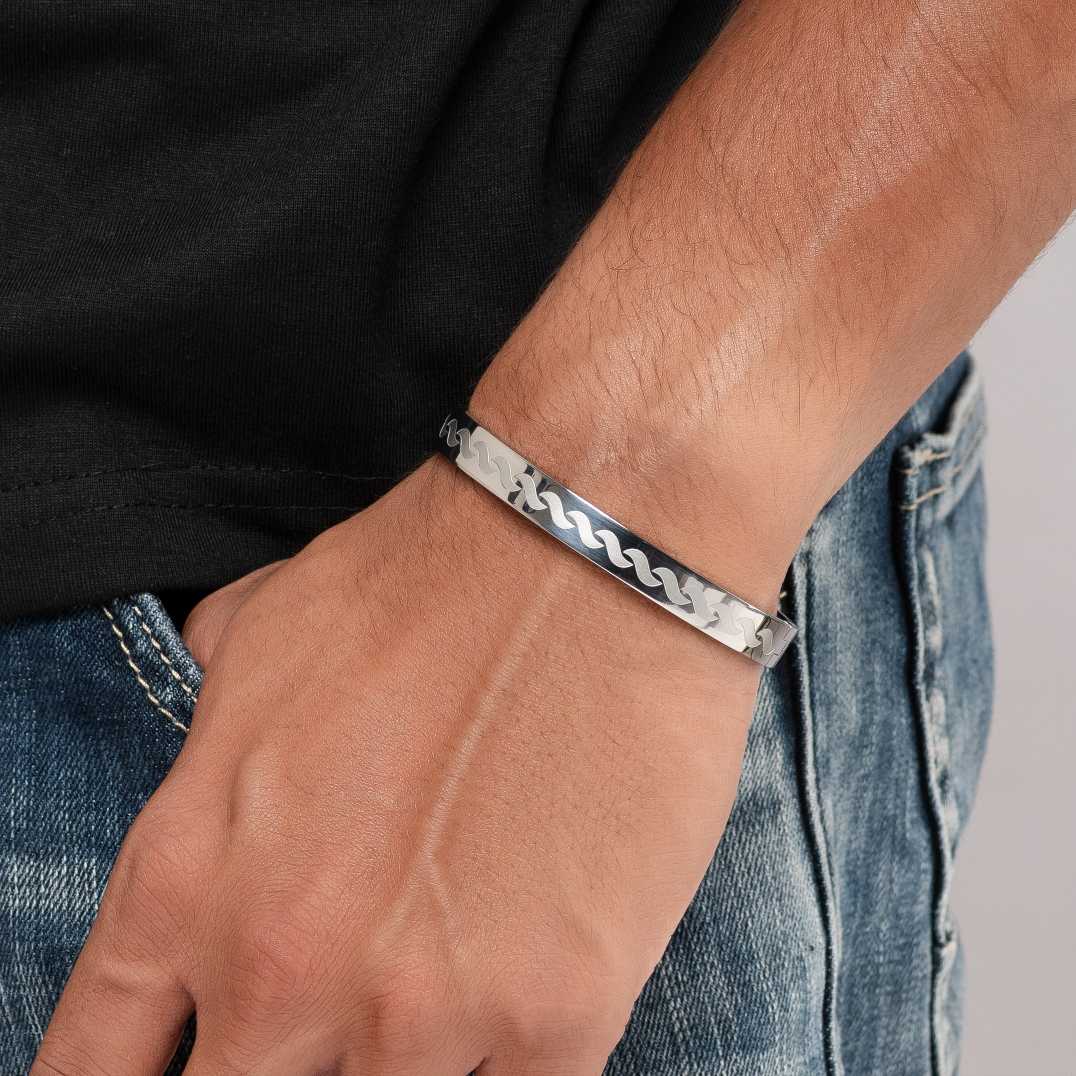 Silver Link Kada