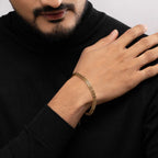 Triple Link 18K Gold Plated Bracelet