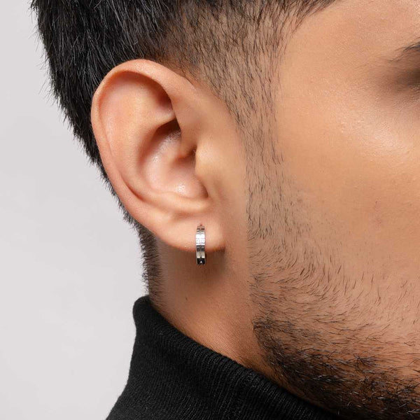 Silver Ridge Earring
