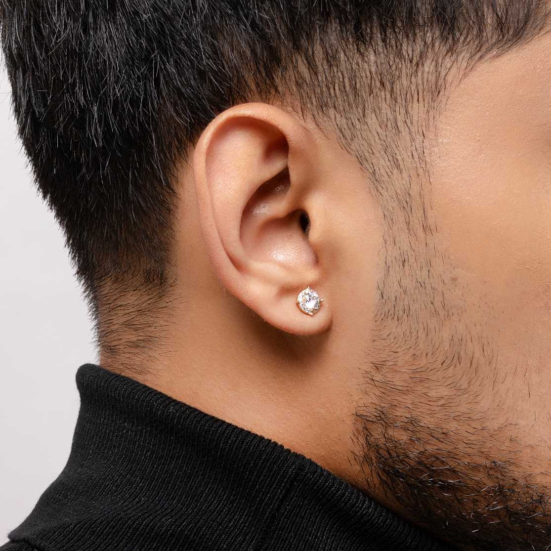 Crystal Crown Earring