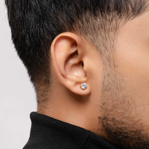 Prime Solitaire Earring