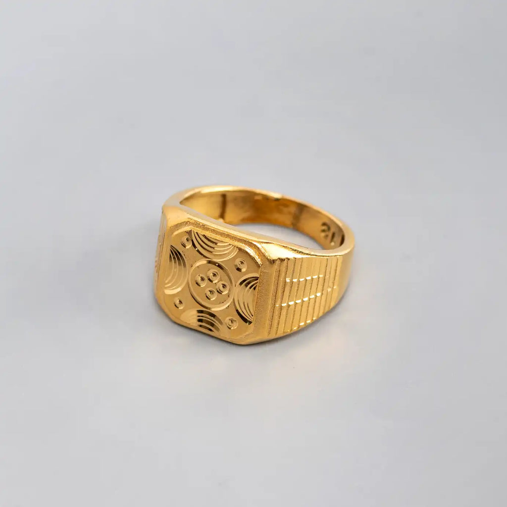 Golden Armor Ring