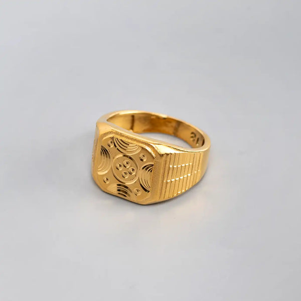 Golden Armor Ring