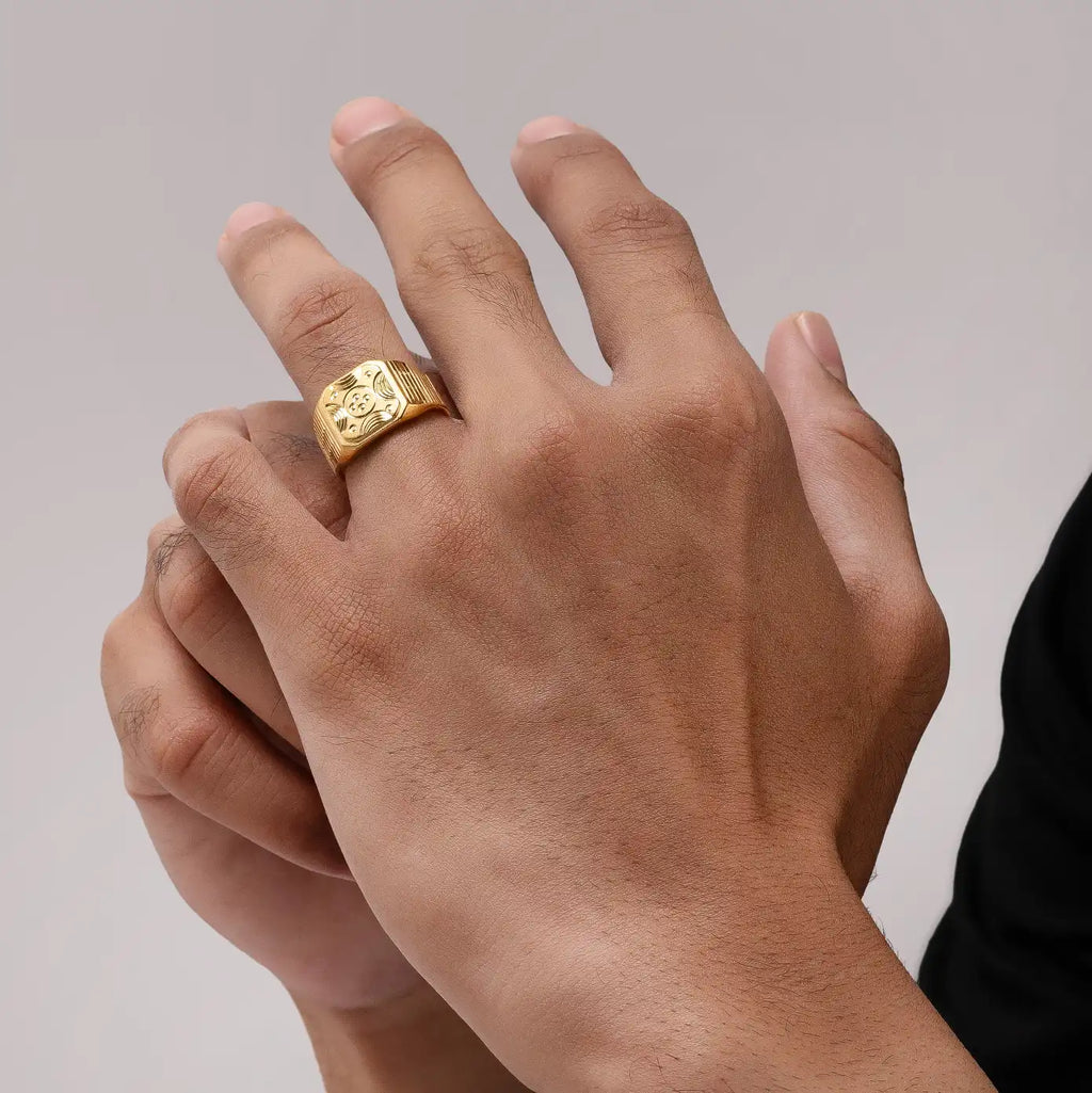 Golden Armor Ring