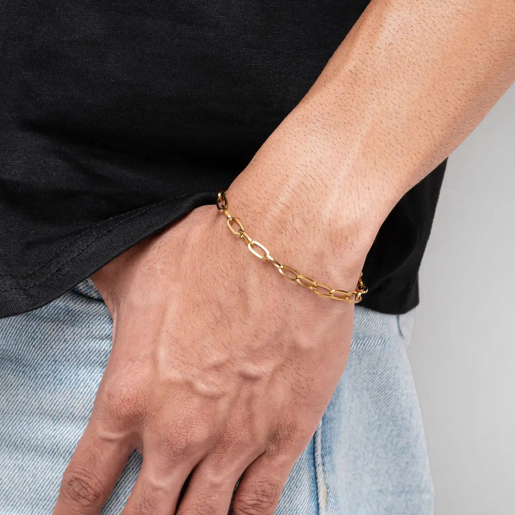 Iconic Link 18K Gold Plated Bracelet
