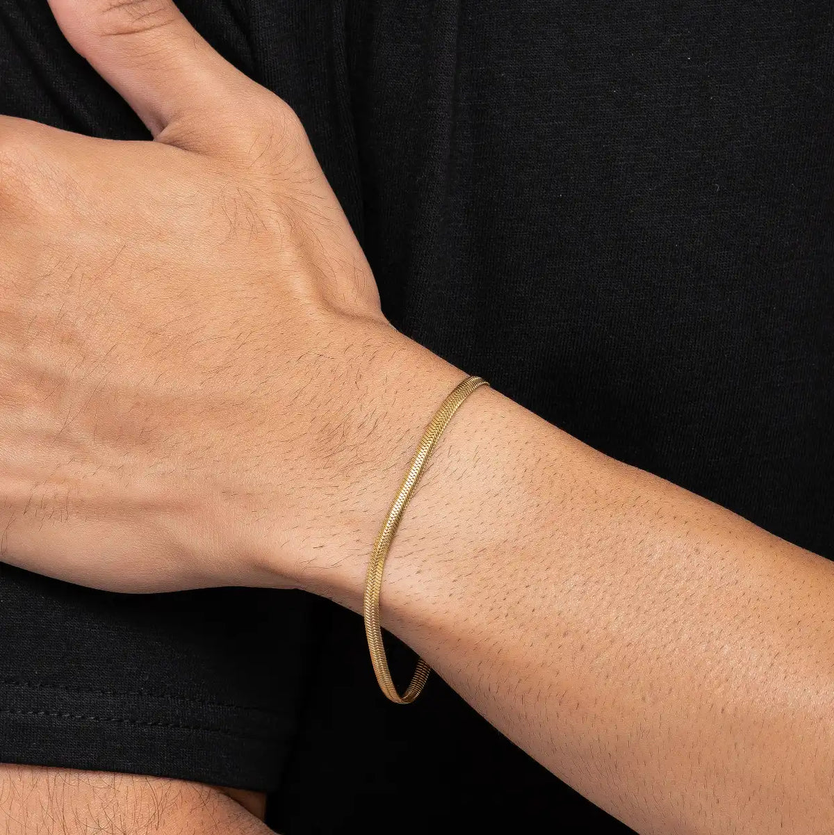 Silken 18K Gold Plated Bracelet