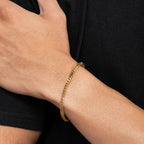 Nexus 18K Gold Plated Bracelet