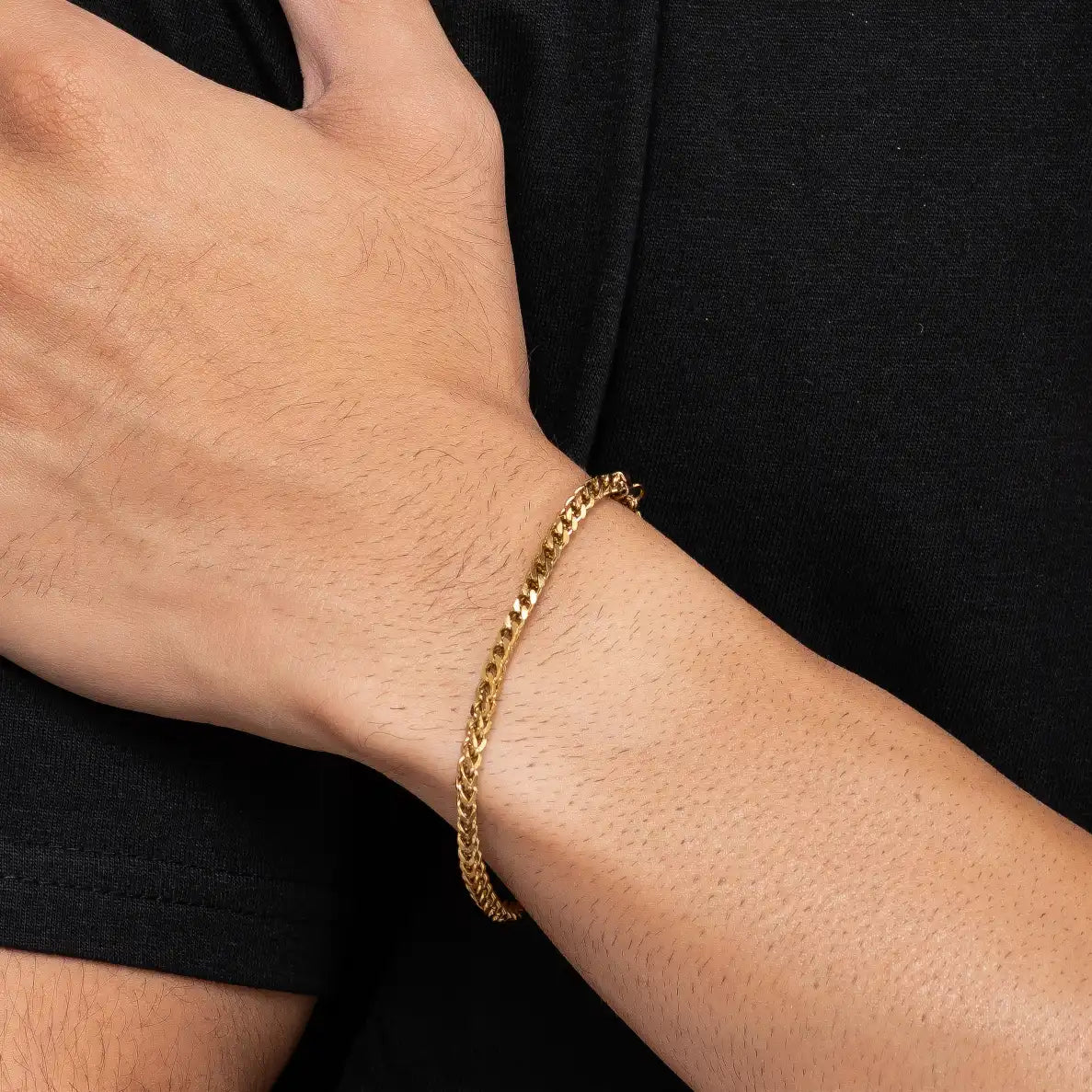 Nexus 18K Gold Plated Bracelet