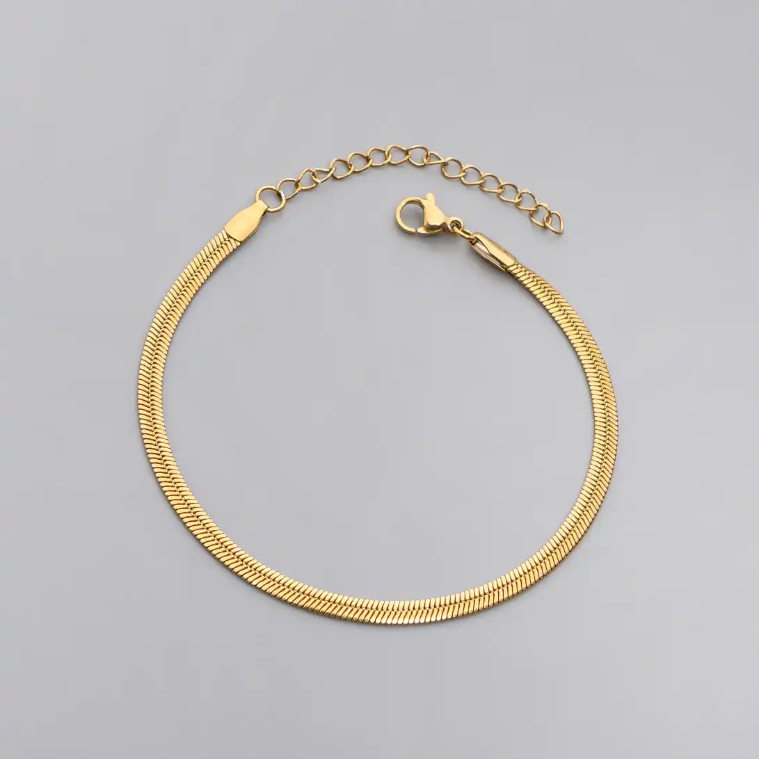 Silken 18K Gold Plated Bracelet