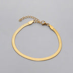 Velo Snake 18K Gold Plated Bracelet