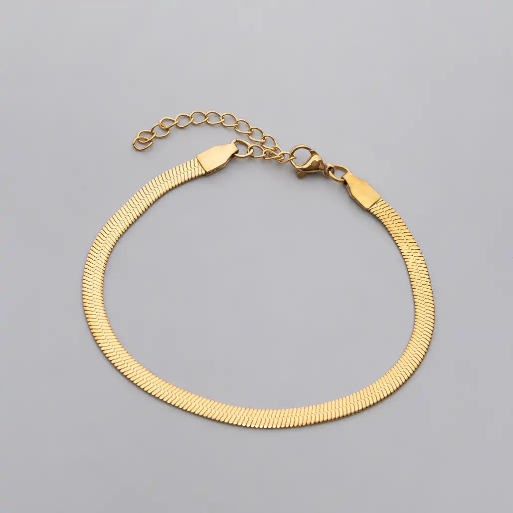 Velo Snake 18K Gold Plated Bracelet