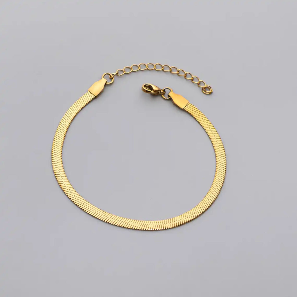 Velo Snake 18K Gold Plated Bracelet