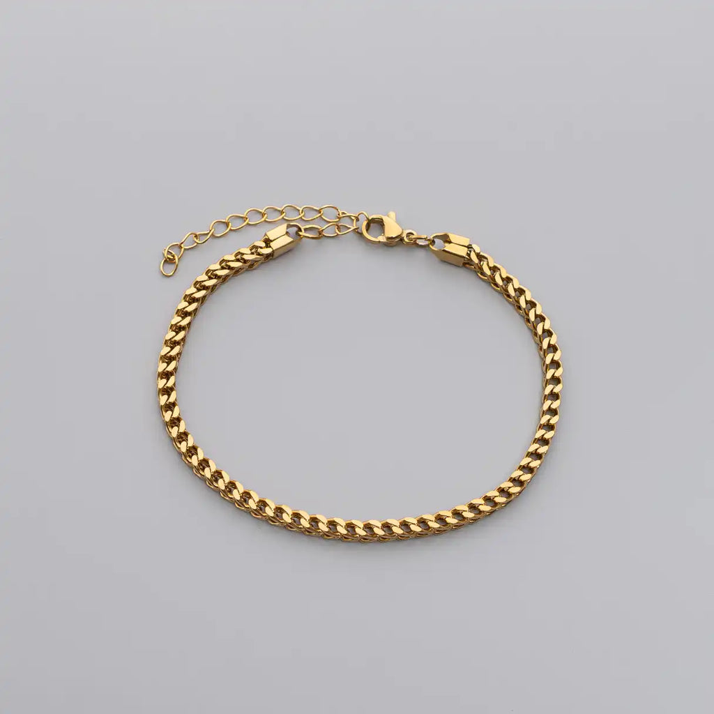 Nexus 18K Gold Plated Bracelet